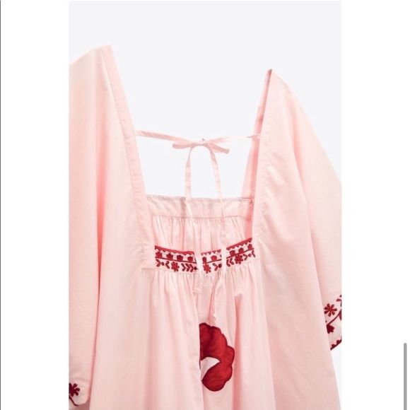 NWT Zara limited edition embroidered dress - Picture 14 of 16